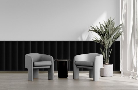 Panel Tapicerowany Magic Velvet Czarny