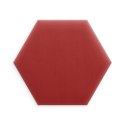 Panel Tapicerowany Magic Velvet Czerwony