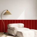 Panel Tapicerowany Magic Velvet Czerwony