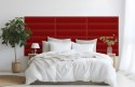 Panel Tapicerowany Magic Velvet Czerwony