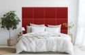 Panel Tapicerowany Magic Velvet Czerwony