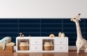 Panel Tapicerowany Magic Velvet Granatowy