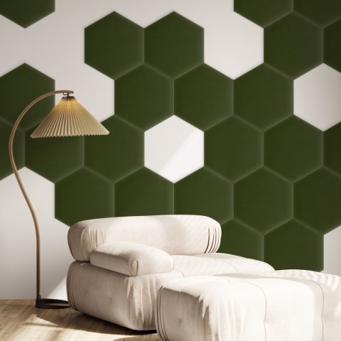 Panel Tapicerowany Magic Velvet Khaki