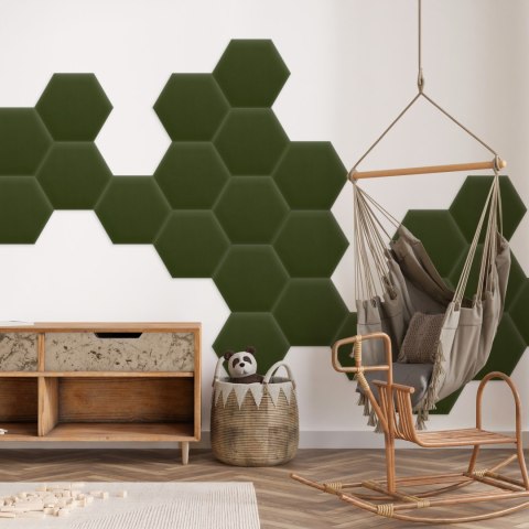 Panel Tapicerowany Magic Velvet Khaki