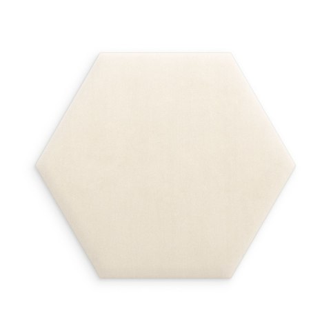 Panel Tapicerowany Magic Velvet Kremowy