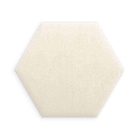 Panel Tapicerowany Magic Velvet Kremowy