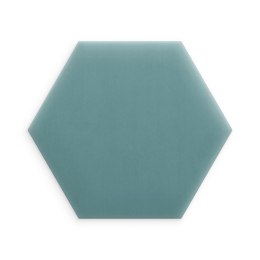 Panel Tapicerowany Magic Velvet Lazurowy