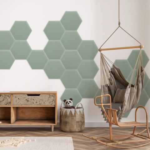 Panel Tapicerowany Magic Velvet Miętowy