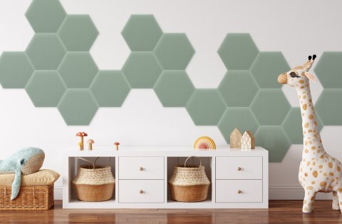 Panel Tapicerowany Magic Velvet Miętowy