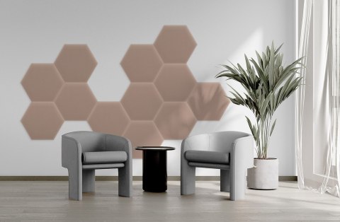 Panel Tapicerowany Magic Velvet Pudrowy Róż