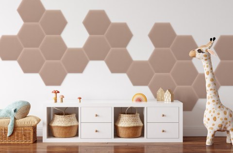 Panel Tapicerowany Magic Velvet Pudrowy Róż