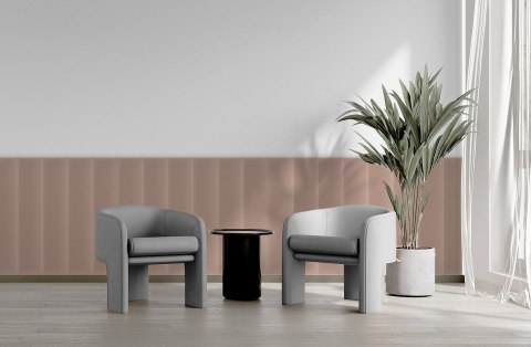 Panel Tapicerowany Magic Velvet Pudrowy Róż