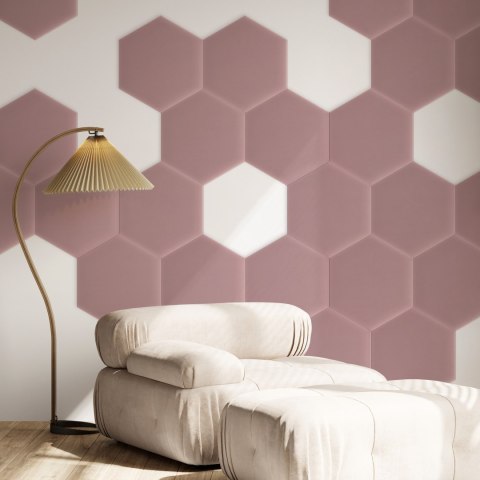 Panel Tapicerowany Magic Velvet Różowy