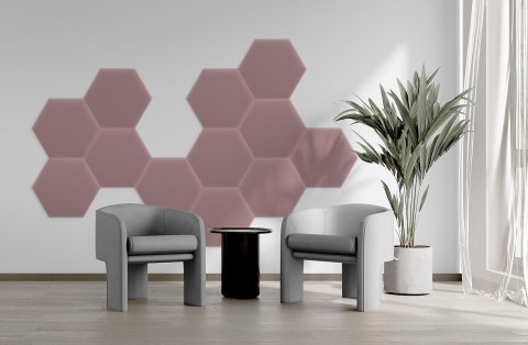 Panel Tapicerowany Magic Velvet Różowy