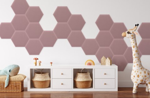 Panel Tapicerowany Magic Velvet Różowy