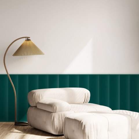 Panel Tapicerowany Magic Velvet Turkusowy