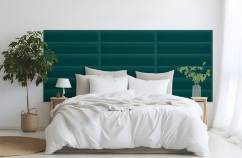 Panel Tapicerowany Magic Velvet Turkusowy