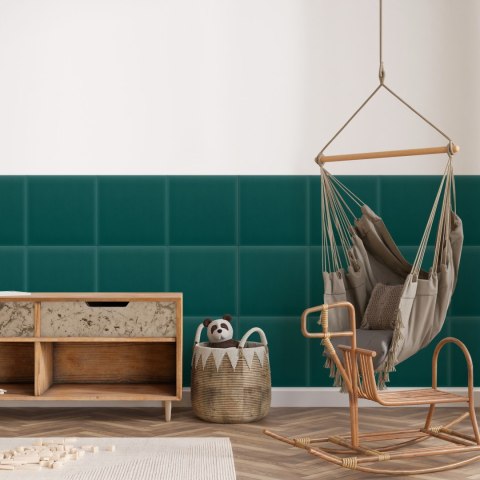 Panel Tapicerowany Magic Velvet Turkusowy