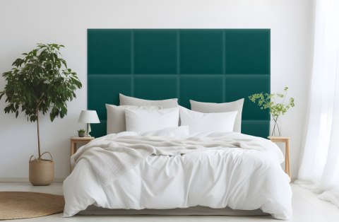 Panel Tapicerowany Magic Velvet Turkusowy