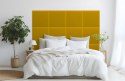 Panel Tapicerowany Magic Velvet Żółty