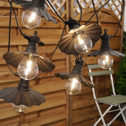 Girlanda Ogrodowa Ozdobna Żarówki Lampki VILDE LED 5,5 m 6 szt.