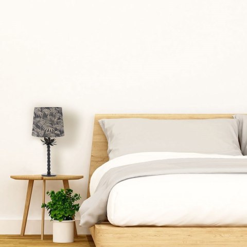 Lampa Lampka Stołowa Stojąca Ozdobna Abażur Metalowa na Kabel ORION 49 cm