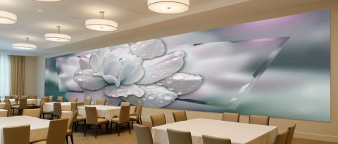 Biały Lotos Panorama mockup