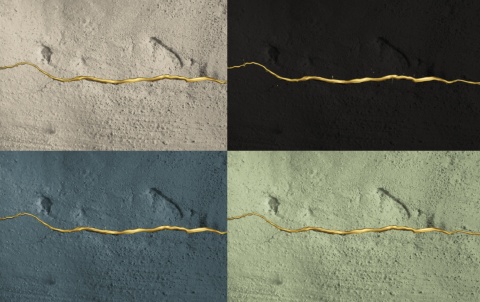 Fototapeta Premium: Ciemny Beton Antracytowy – Loftowa Tekstura Tynku