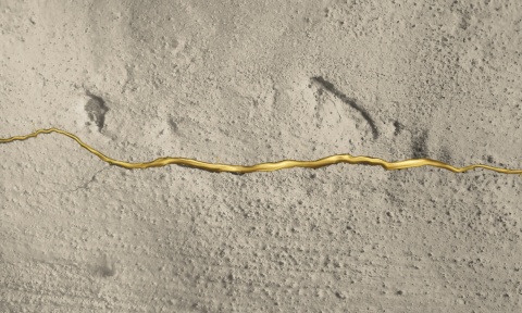 Fototapeta Premium: Szałwiowy Beton Architektoniczny – Pastelowy Tynk Sage