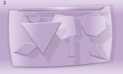 Fototapeta 3D geometryczny mural beżowy abstract – pokój dziecka i nowoczesny salon (Wymiary i kolory na zamówienie spoza listy)