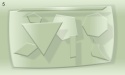 Fototapeta 3D geometryczny mural beżowy abstract – pokój dziecka i nowoczesny salon (Wymiary i kolory na zamówienie spoza listy)