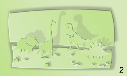 Fototapeta Dinozaury, pokój dziecięcy, Dino Park dla dzieci (Wymiary i kolory na zamówienie spoza listy)