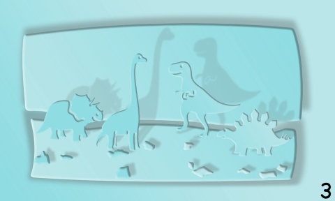Fototapeta Dinozaury, pokój dziecięcy, Dino Park dla dzieci (Wymiary i kolory na zamówienie spoza listy)