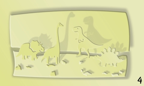 Fototapeta Dinozaury, pokój dziecięcy, Dino Park dla dzieci (Wymiary i kolory na zamówienie spoza listy)