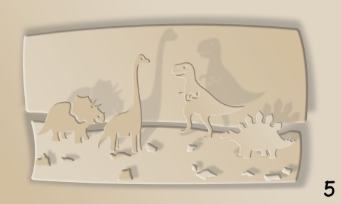Fototapeta Dinozaury, pokój dziecięcy, Dino Park dla dzieci (Wymiary i kolory na zamówienie spoza listy)