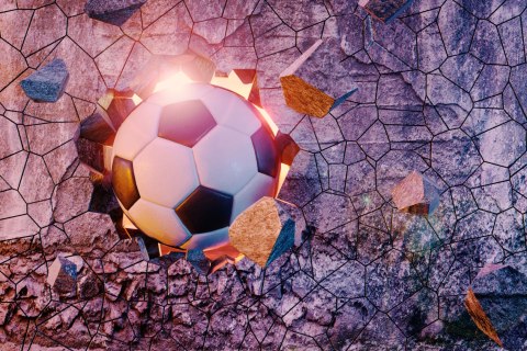 Fototapeta Sportowa 3D Piłka