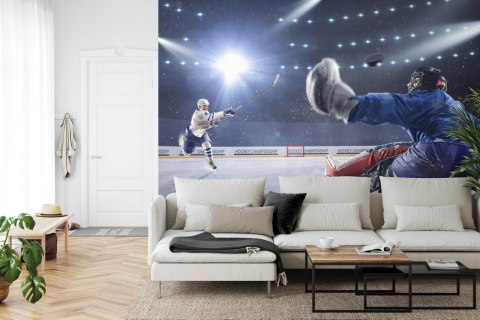 Fototapeta Strzał Hokeisty