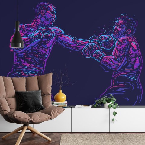 Fototapeta Abstrakcyjny Bokser