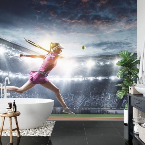 Fototapeta Tenisistka Na Stadionie