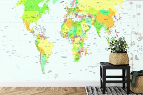 Fototapeta Mapa Świata