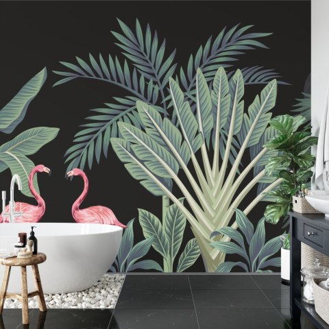 Fototapeta Egzotyczne Zwierzęta Wśród Palm
