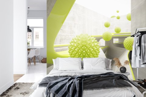 Fototapeta Nowoczesne Kule 3D
