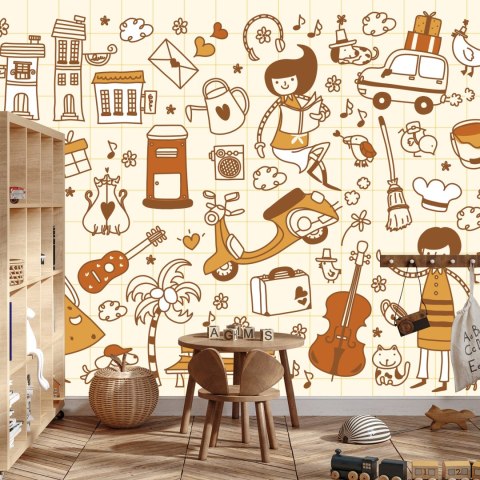 Fototapeta Dla Dzieci - Bawiące Się Dzieci