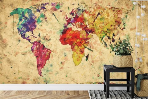 Fototapeta Mapa Świata