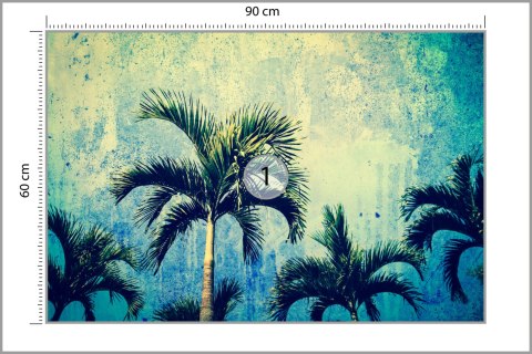 Fototapeta Palmy W Stylu Grunge