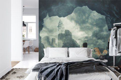 Fototapeta Schody W Świecie Fantasy