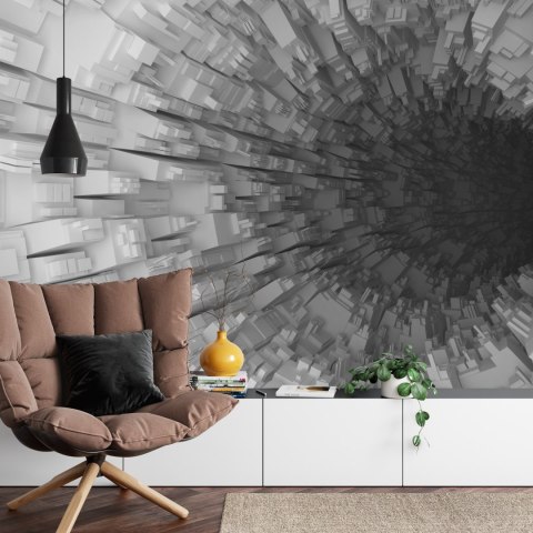 Fototapeta Abstrakcyjny Tunel 3D