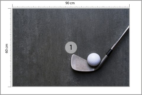 Fototapeta Piłka Golfowa Z Kijem