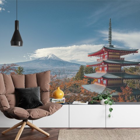 Fototapeta Japońska Pagoda Jesienią