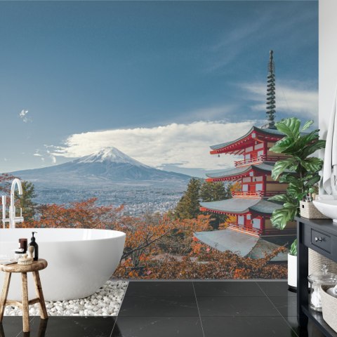 Fototapeta Japońska Pagoda Jesienią